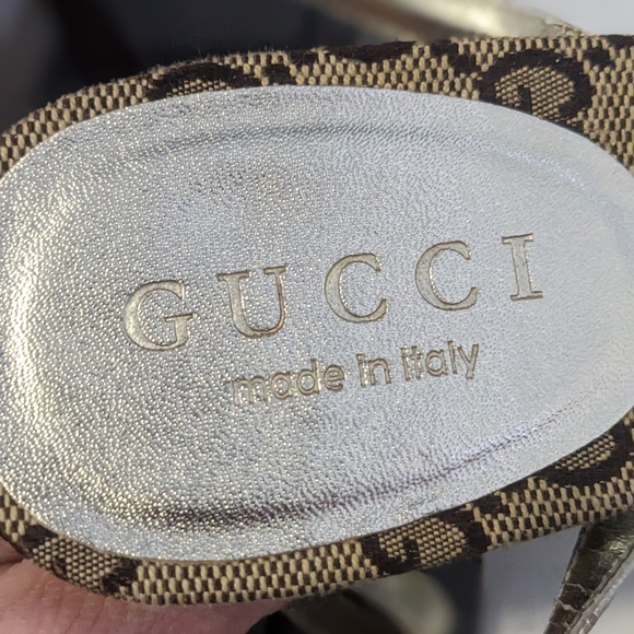 GUCCI size 9 GUCCISSIMA sandal - Picture 9 of 14